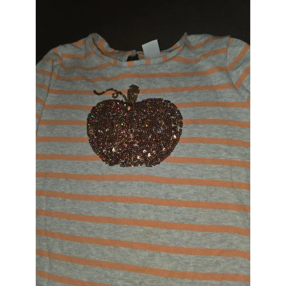 Gymboree fall autumn Halloween sparkle pumpkin dress size 12